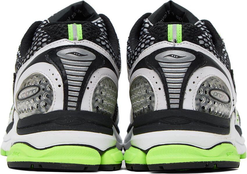 Saucony Black  Silver Progrid Triumph 4 Sneakers