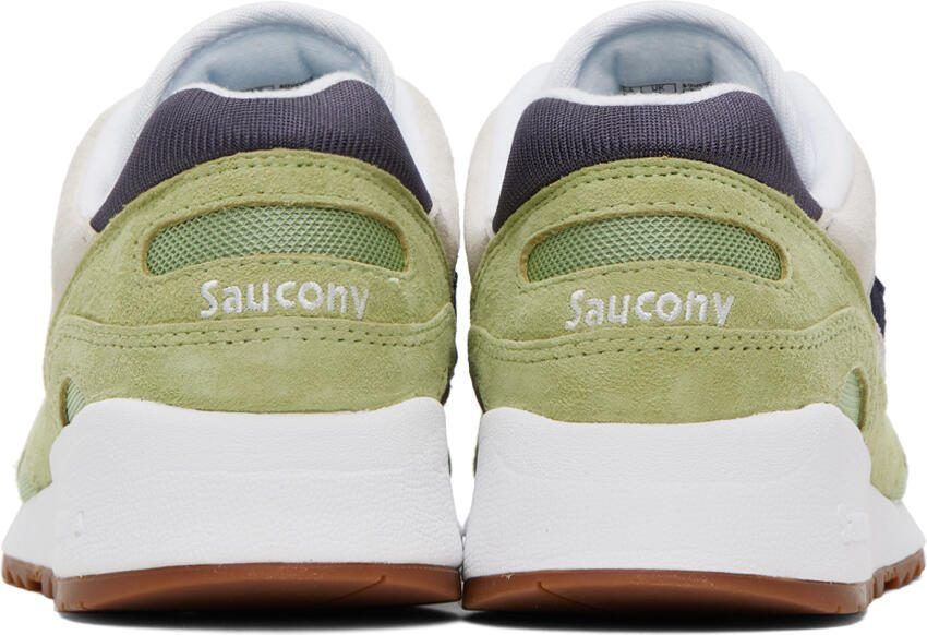 Saucony Green  White Shadow 6000 Sneakers