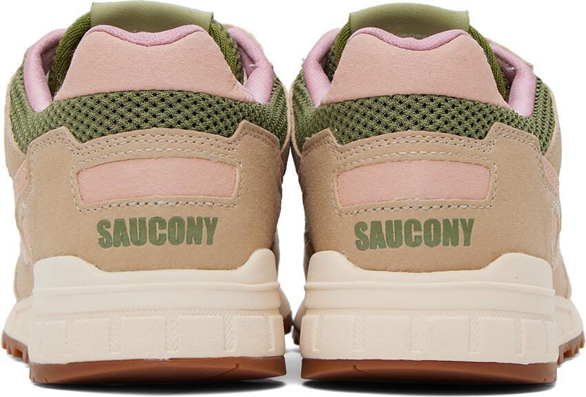 Saucony Tan  Green Shadow 5000 Mushroom Sneakers