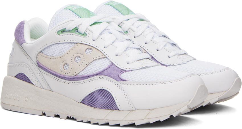Saucony White Shadow 6000 Sneakers - Picture 2