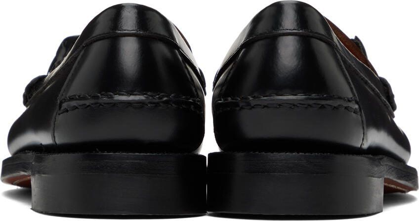 Sebago Black Dan Triple Fringe Loafers