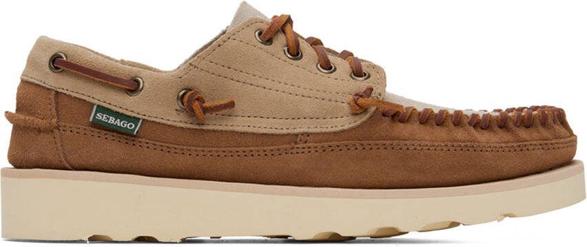 Sebago Tan  Taupe Cayuga Oxfords