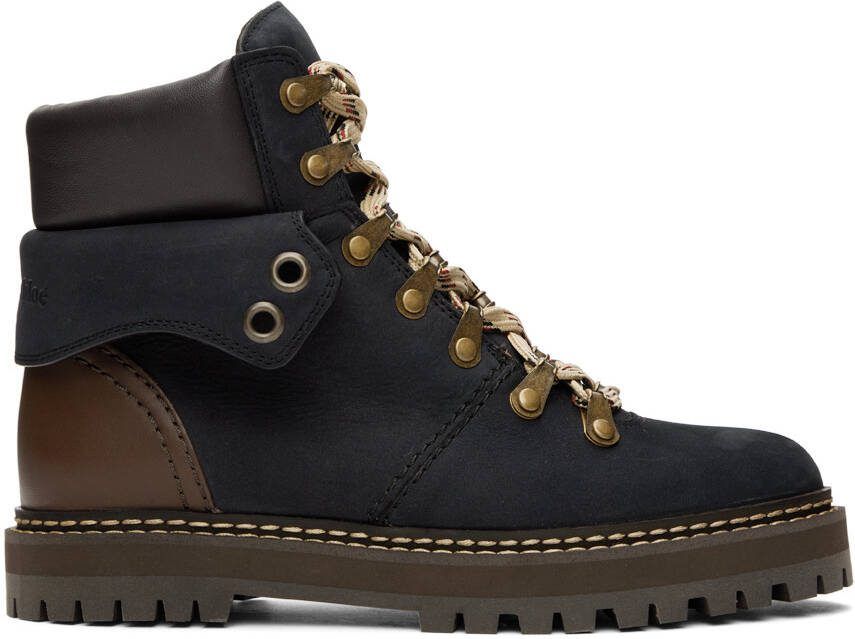 See by Chloé Black Eileen Boots - Picture 5