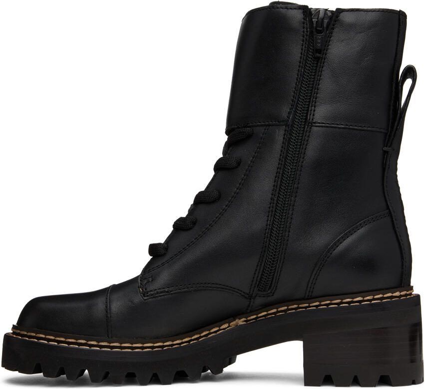 See by Chloé Black Mallory Boots - Picture 2