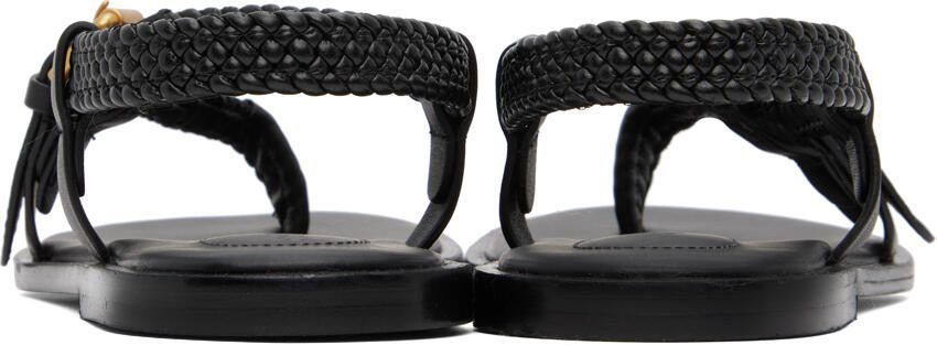 See by Chloé Black Nola Braided Sandals