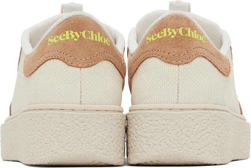 See by Chloé Brown  Off-White Sevy Sneakers