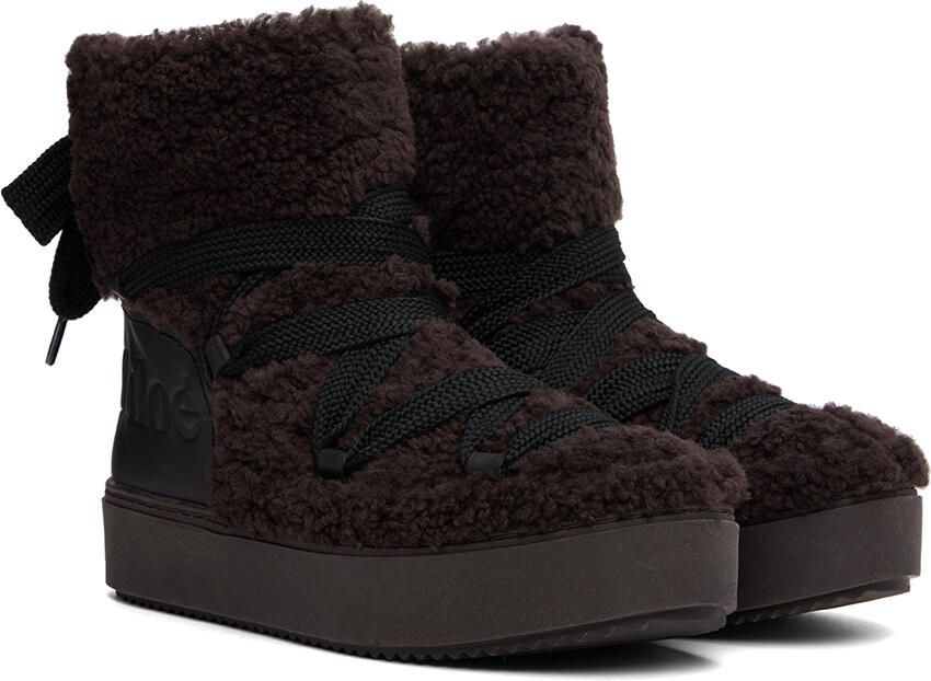 See by Chloé Brown Charlee Ankle Boots - Picture 2