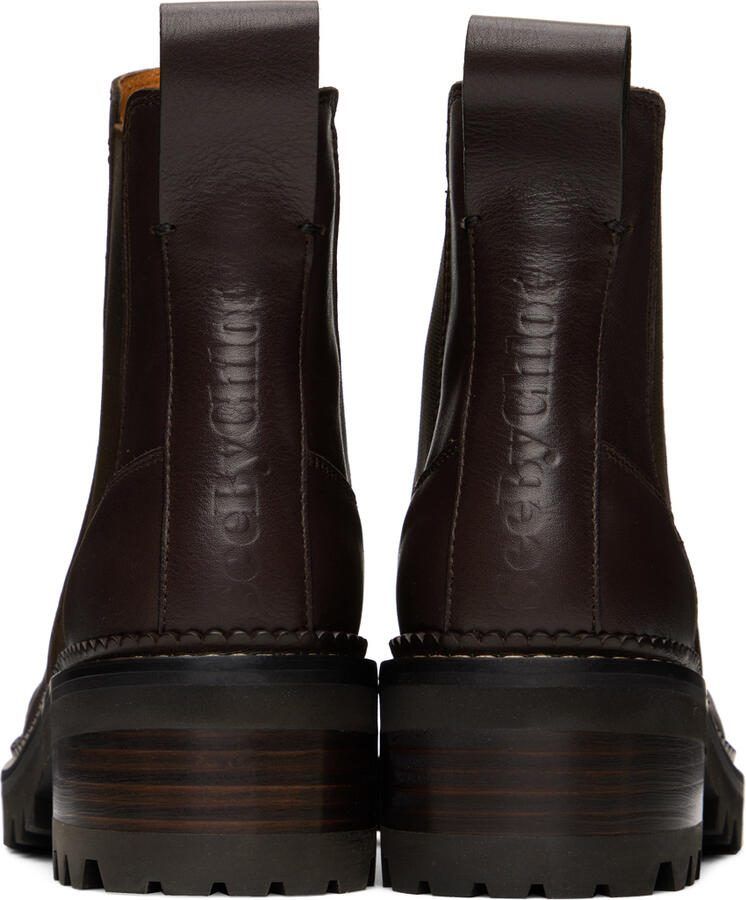 See by Chloé Brown Mallory Boots