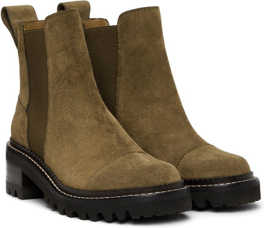See by Chloé Brown Mallory Chelsea Boots - Picture 2