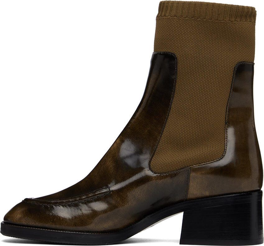 See by Chloé Khaki Wendy Sock Boots - Picture 2