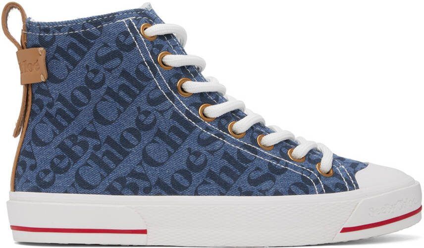 See by Chloé Navy Aryana Sneakers - Picture 5