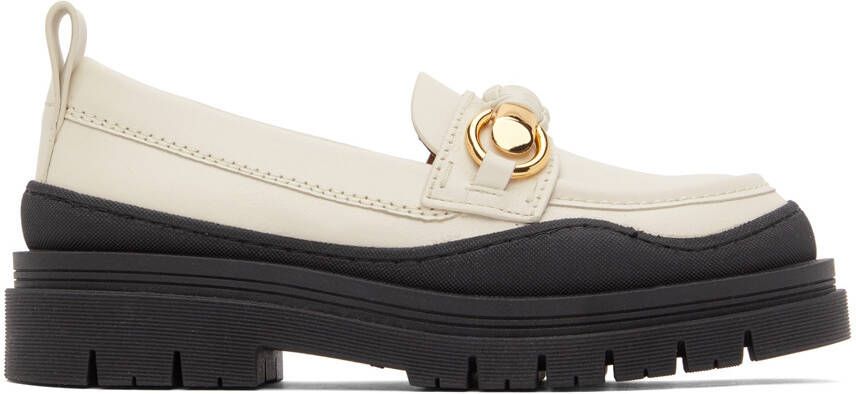 See by Chloé Off-White Lylia Lug Loafers - Picture 5