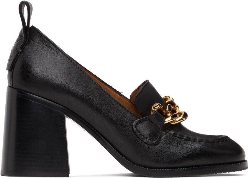 See by Chloé SSENSE Exclusive Black Mahe Heels - Picture 5