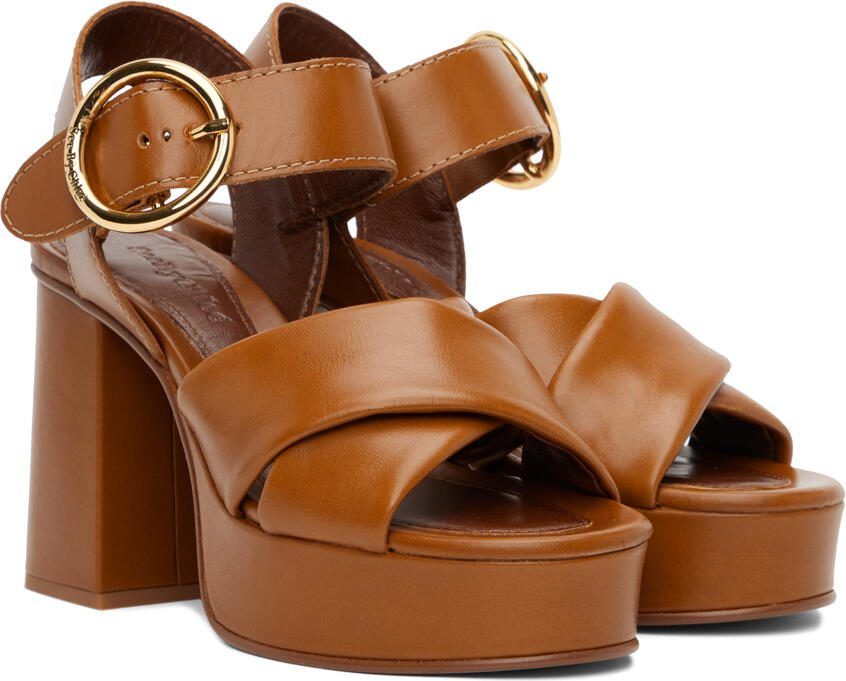 See by Chloé Tan Lyna Heeled Sandals - Picture 2