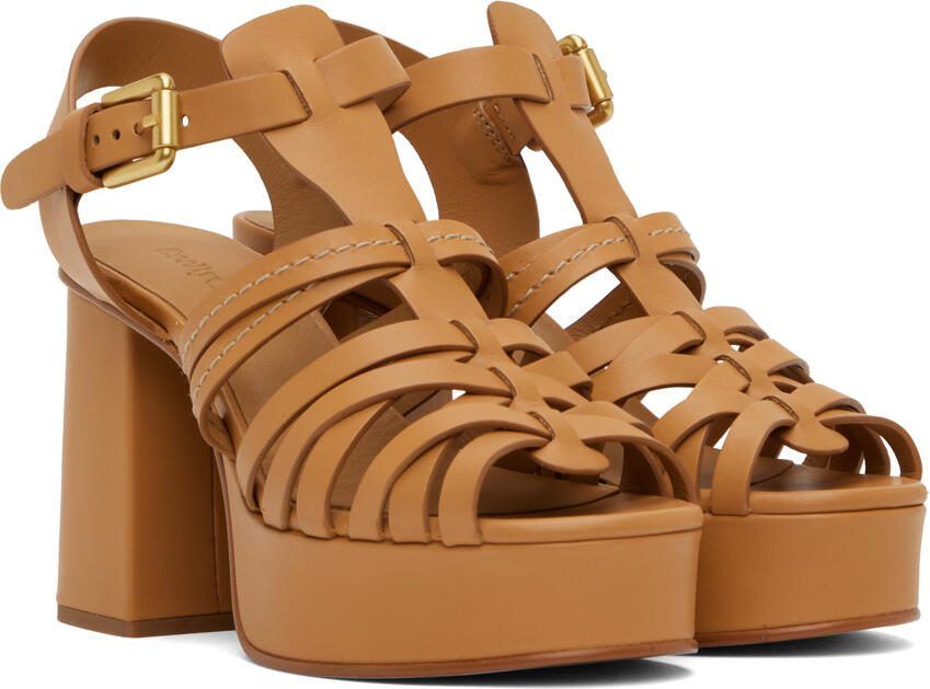 See by Chloé Tan Sierra Heeled Sandals - Picture 2