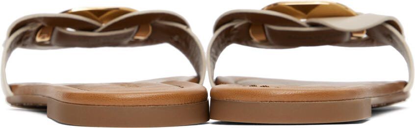 See by Chloé White  Brown Chany Sandals - Picture 2