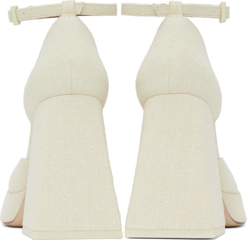 Shushu Tong Off-White Platform Heels