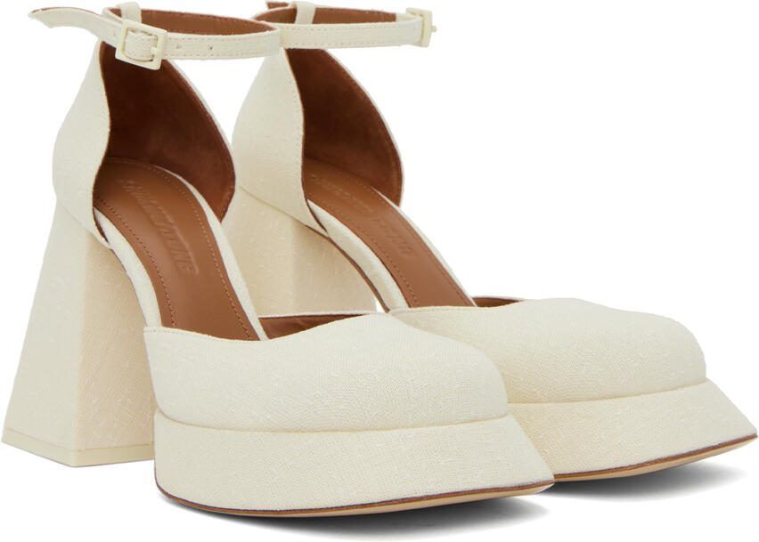 Shushu Tong Off-White Platform Heels - Picture 2