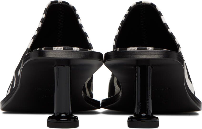 Simon Miller Black  White Bandi Mules