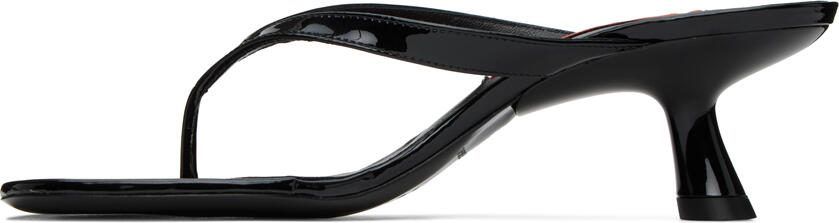 Simon Miller Black Beep Heeled Sandals - Picture 4