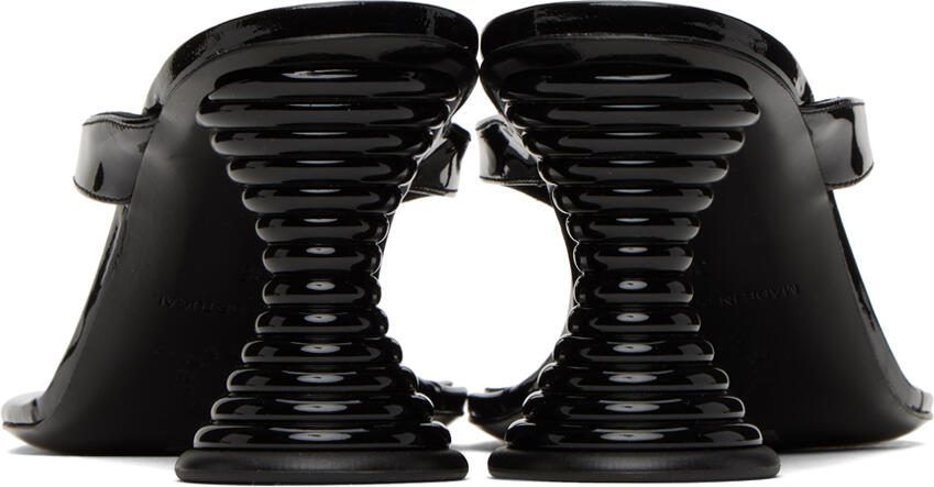 Simon Miller Black Beep Heeled Sandals