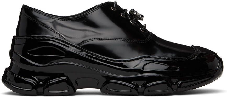 Simone Rocha Black Pearl Daisy Trek Sneakers - Picture 5