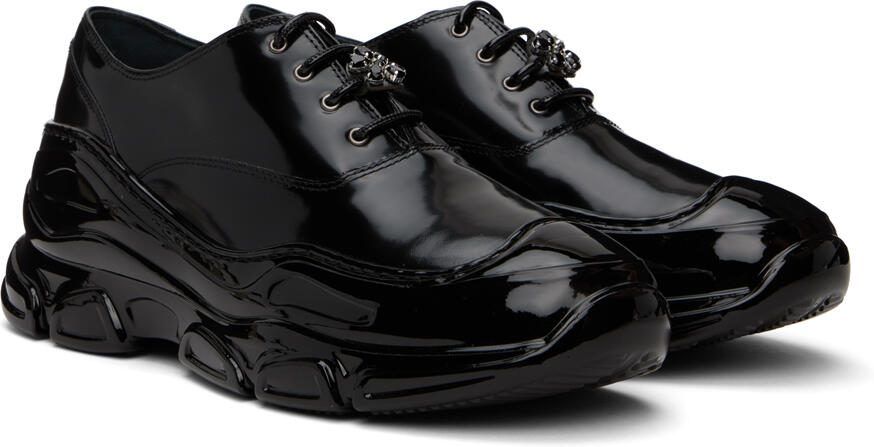 Simone Rocha Black Pearl Daisy Trek Sneakers - Picture 2