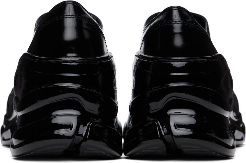 Simone Rocha Black Pearl Daisy Trek Sole Brogue Sneakers