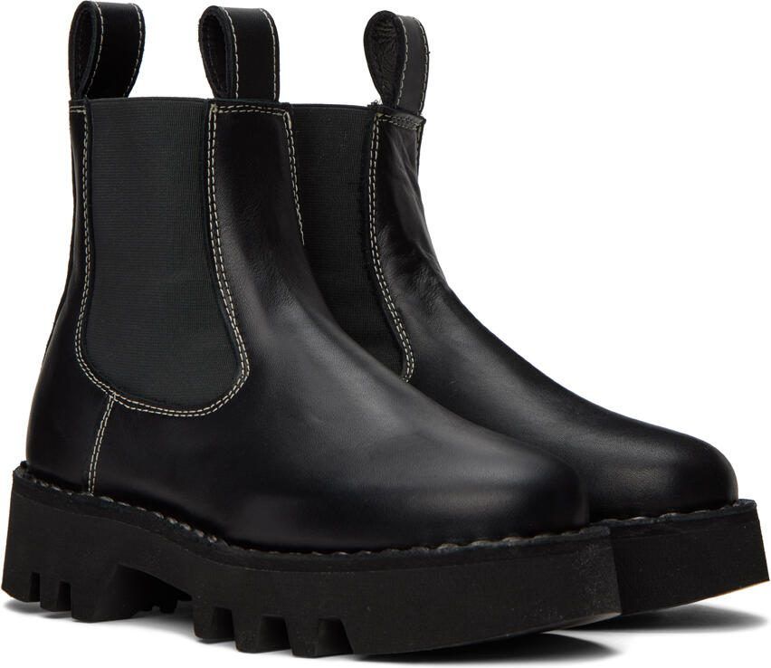 Sofie D'Hoore Black Foal Ankle Boots