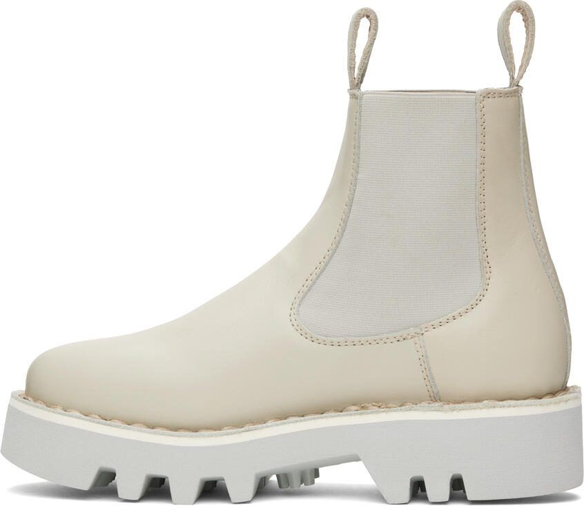 Sofie D'Hoore Off-White Foal Boots - Picture 3
