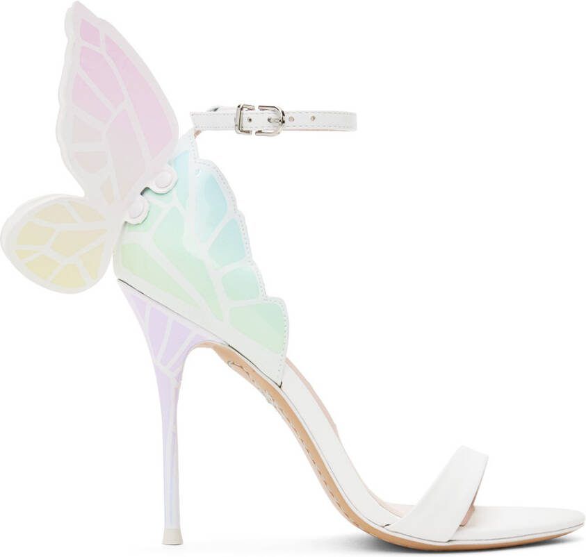 Sophia Webster Off-White Chiara Heeled Sandals - Picture 2