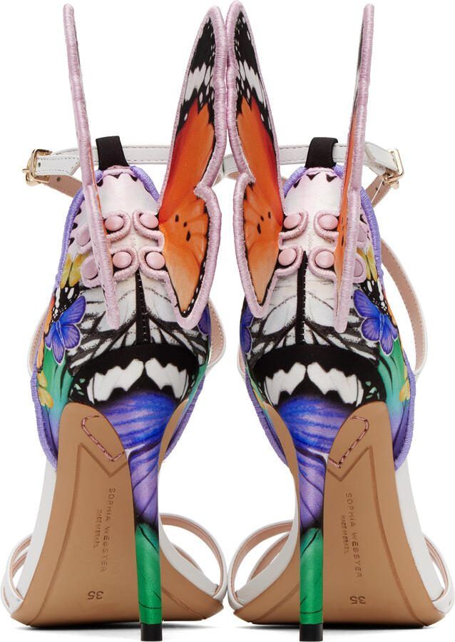 Sophia Webster Multicolor Chiara Heeled Sandals - Picture 3