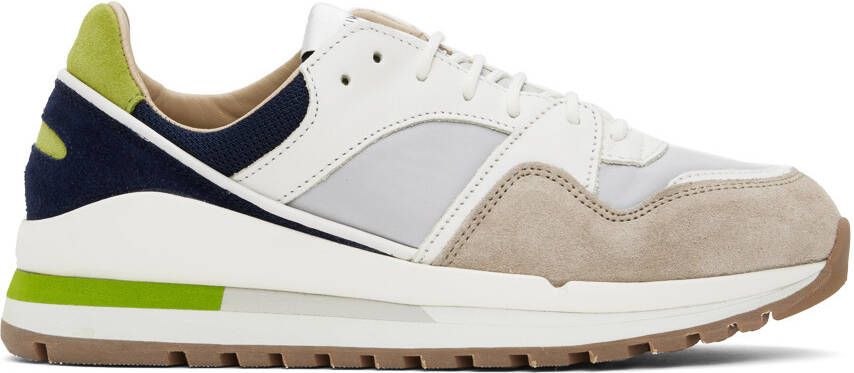 Spalwart Beige  Navy Trail Blazer Sneakers - Picture 5