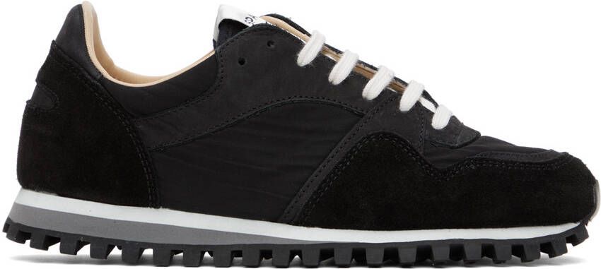 Spalwart Black Marathon Trail Low Sneakers - Picture 5