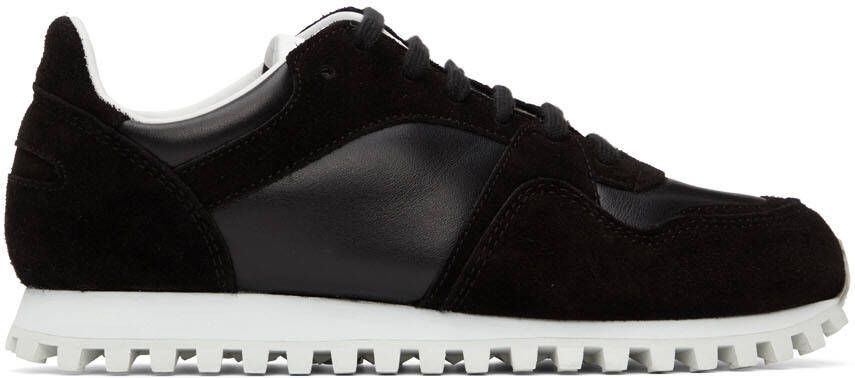 Spalwart Black Marathon Trail Low Sneakers - Picture 4