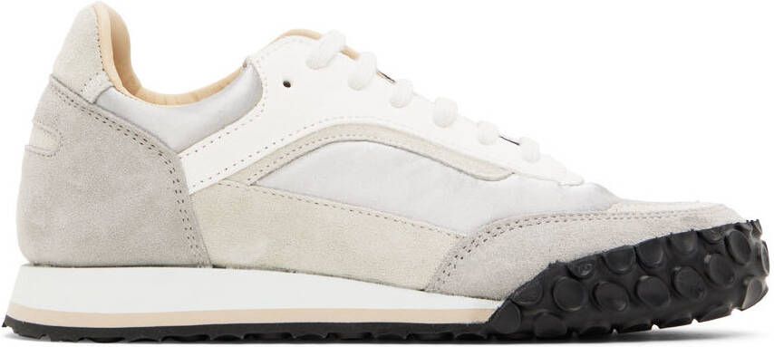 Spalwart Gray  White Track Trainer Sneakers - Picture 5