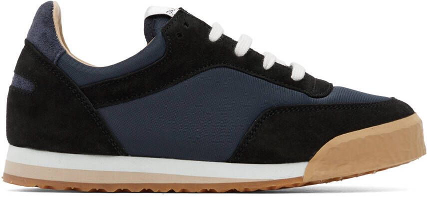 Spalwart Navy  Black Pitch Low Sneakers - Picture 5