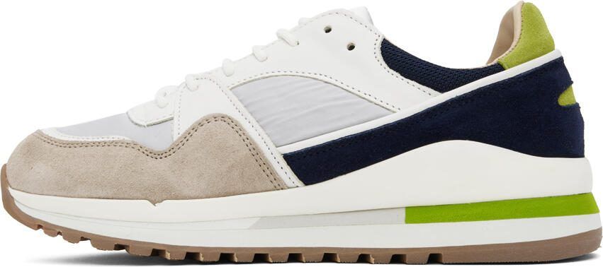 Spalwart Beige  Navy Trail Blazer Sneakers - Picture 3