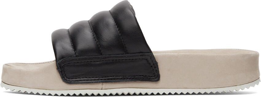 Spalwart Black Pause Puff Sandals - Picture 3