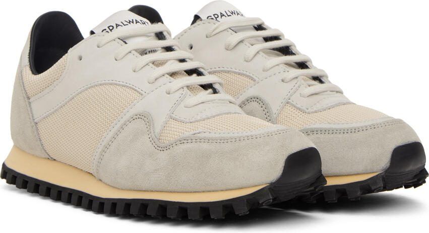 Spalwart Gray  Tan Marathon Trail Low Sneakers - Picture 2