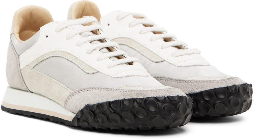 Spalwart Gray  White Track Trainer Sneakers - Picture 2