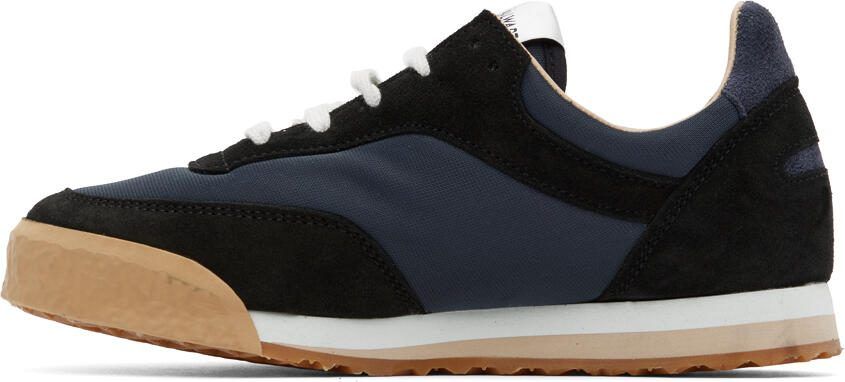 Spalwart Navy  Black Pitch Low Sneakers - Picture 3