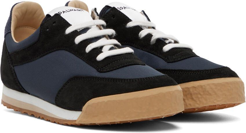 Spalwart Navy  Black Pitch Low Sneakers - Picture 2