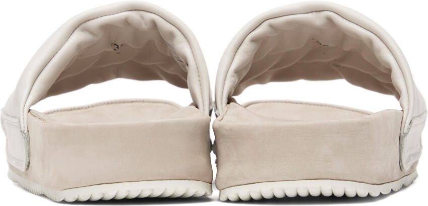 Spalwart Off-White Pause Puff Sandals