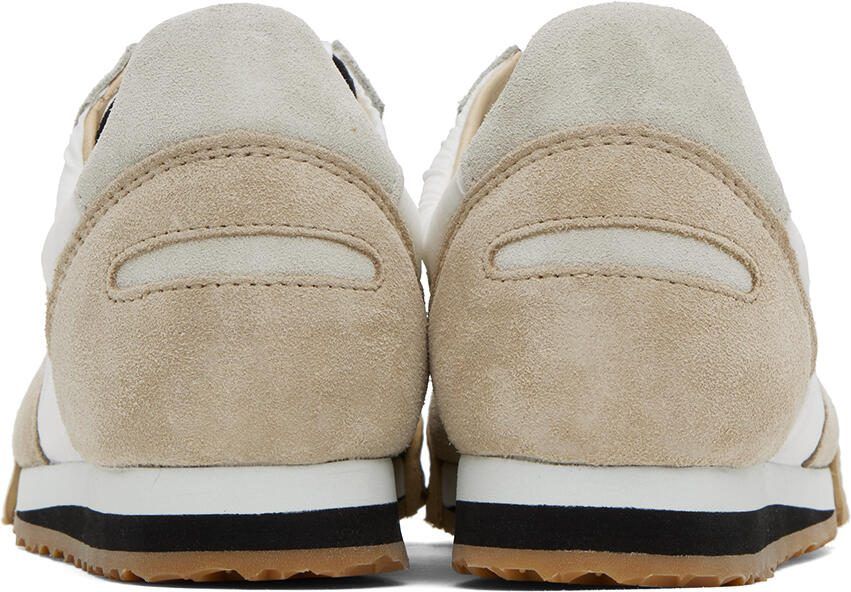 Spalwart White  Beige Pitch Low Sneakers