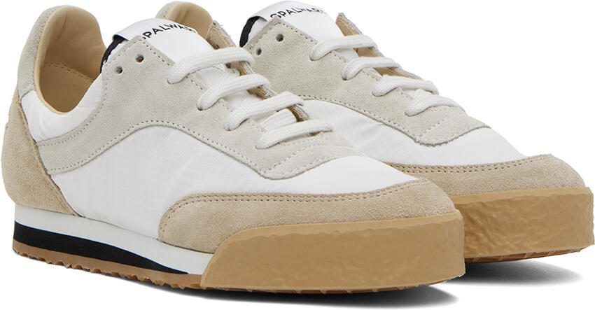 Spalwart White  Beige Pitch Low Sneakers - Picture 2