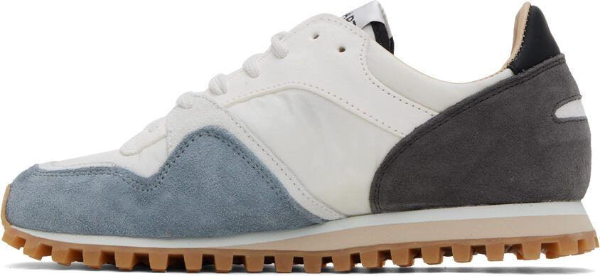 Spalwart White  Gray Marathon Trail Low Sneakers - Picture 3