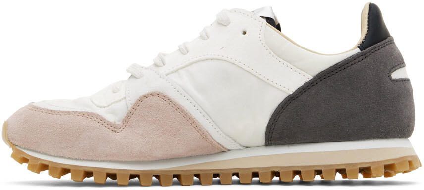 Spalwart White  Pink Marathon Trail Low Mix Sneakers - Picture 3