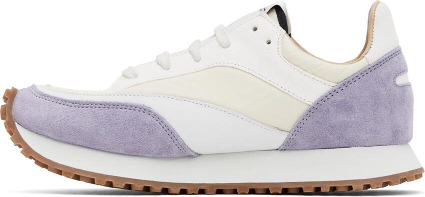 Spalwart White  Purple Tempo Sneakers - Picture 3