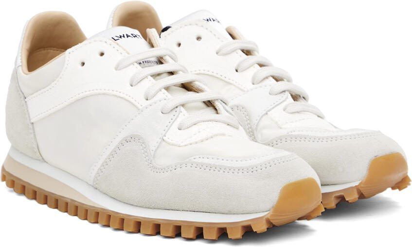 Spalwart White Marathon Trail Low Sneakers - Picture 2